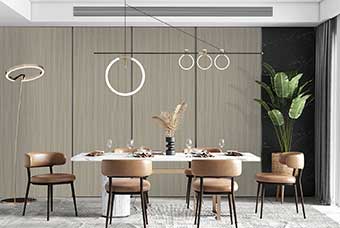 南宁轻奢风格-餐厅