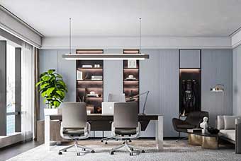 南宁轻奢风格-书房