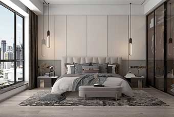 南宁现代风格-卧室