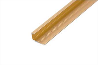 南宁航空纤维墙咔铝合金边条（钛金氧化）