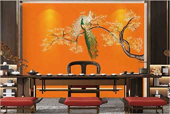 南宁森佰汇航空纤维墙咔（春花秋月）