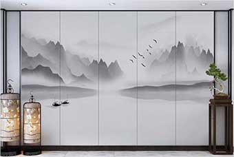 南宁森佰汇航空纤维（山水画系列）